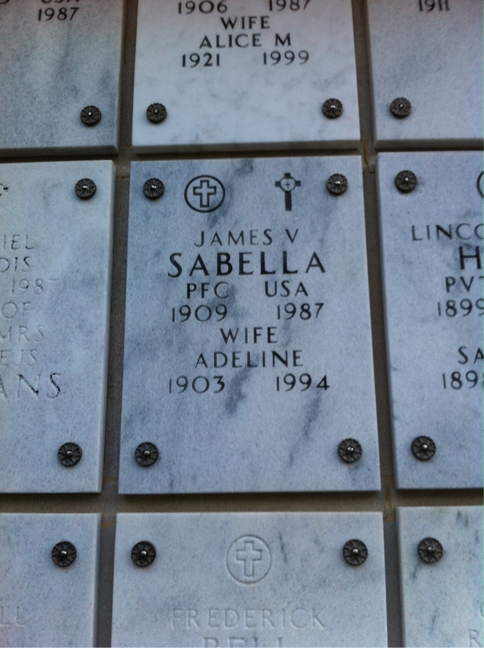 James V Sabella