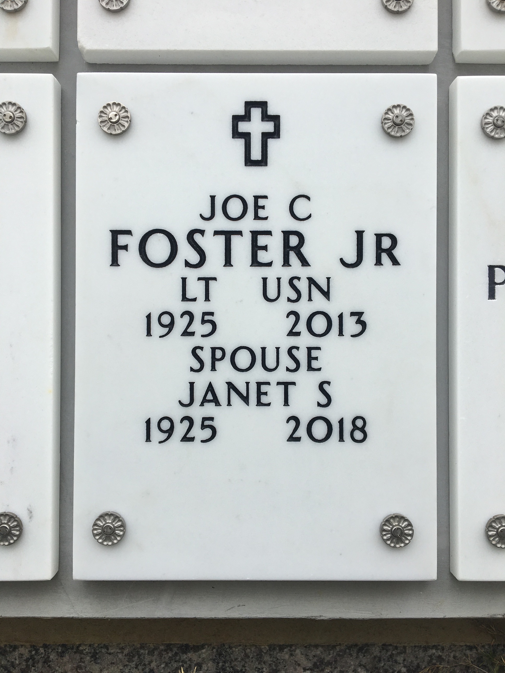 Joe C Foster