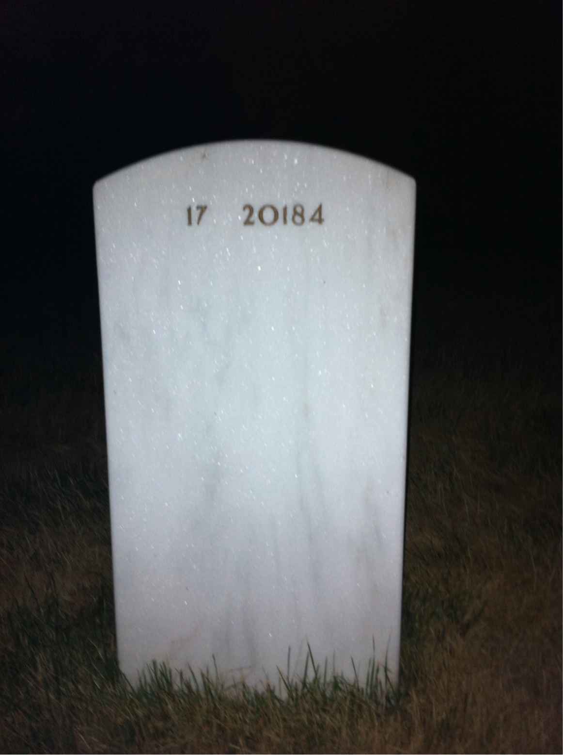 Headstone of John Stokes
