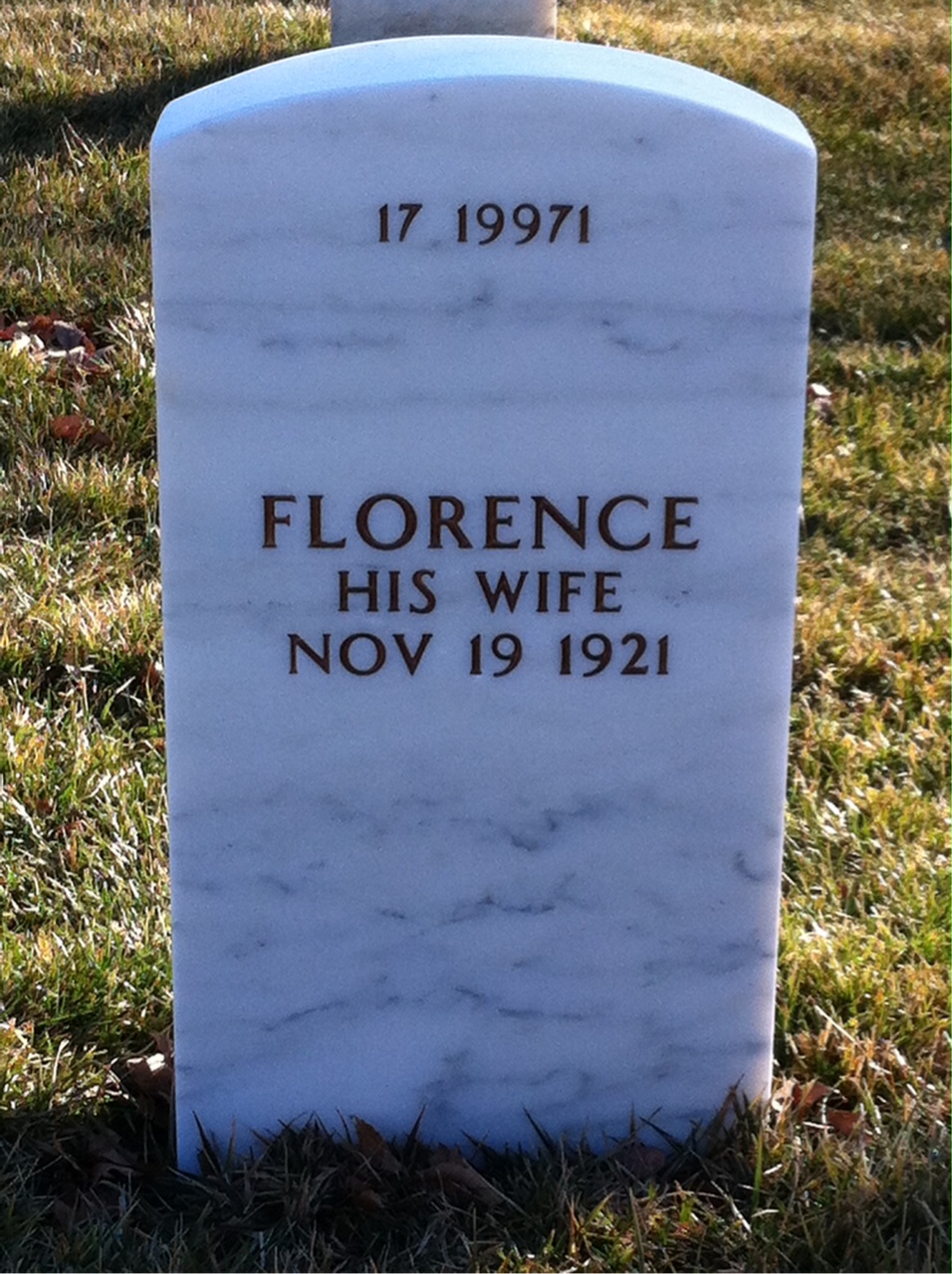 Headstone of Cyrus B. Lower
