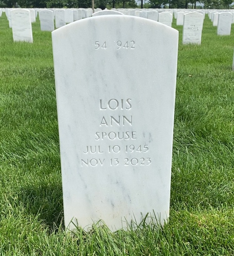 Back of headstone — Robert Curtis