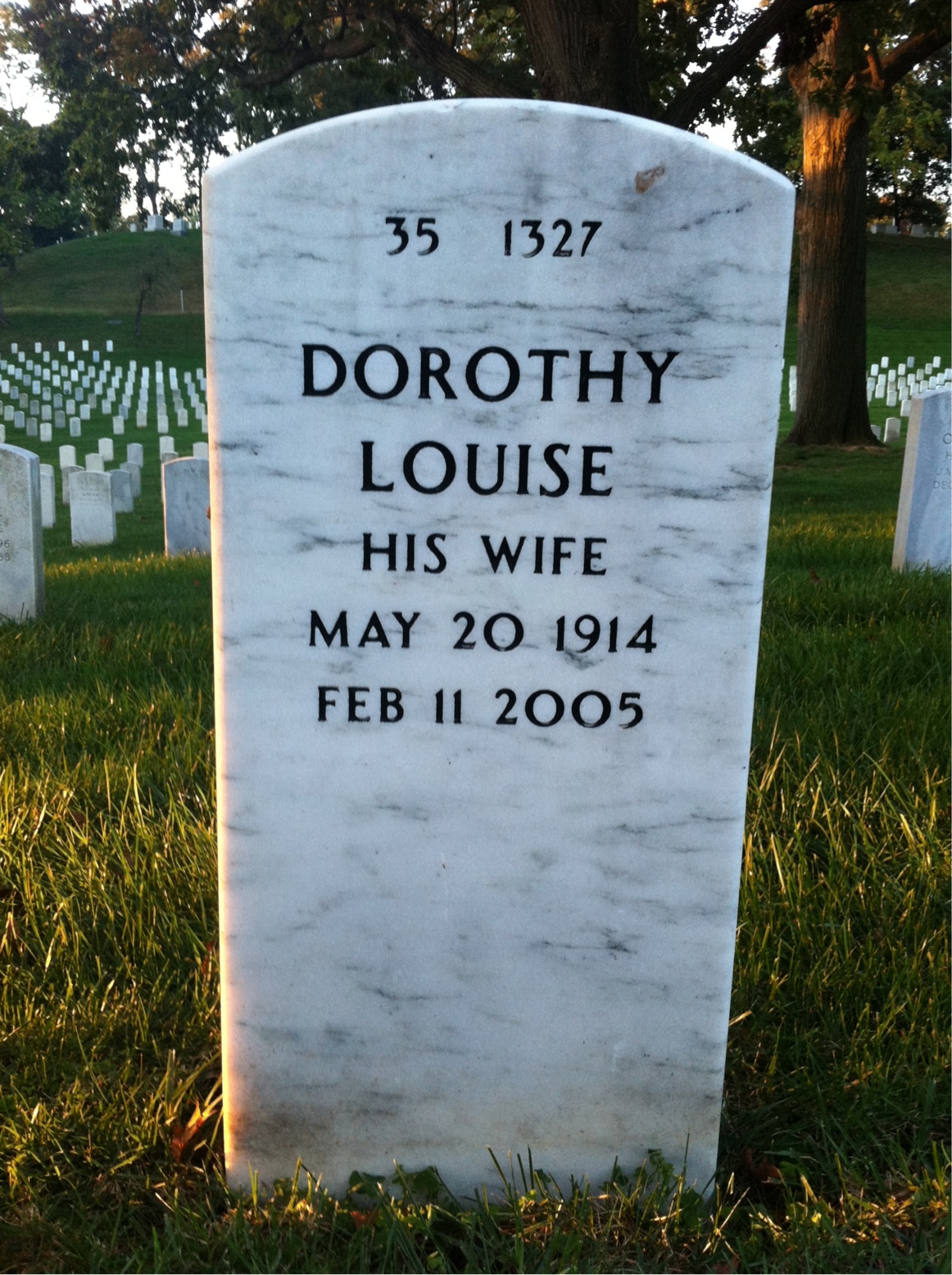 Back of headstone — Robert Jones