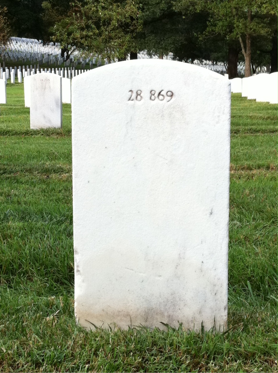 Back of headstone — Edward Goodwin