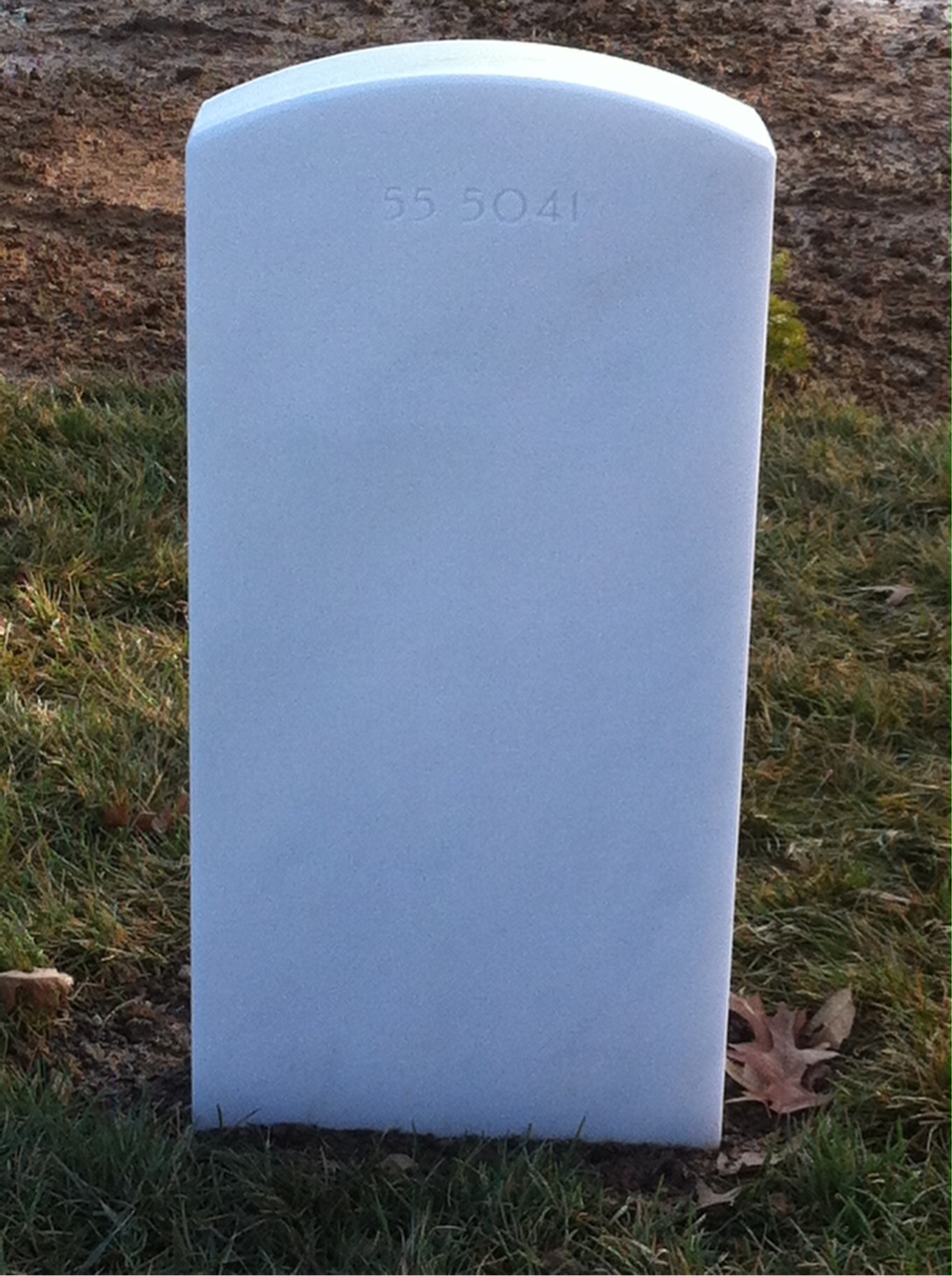 Back of headstone — Felixberto Almayda