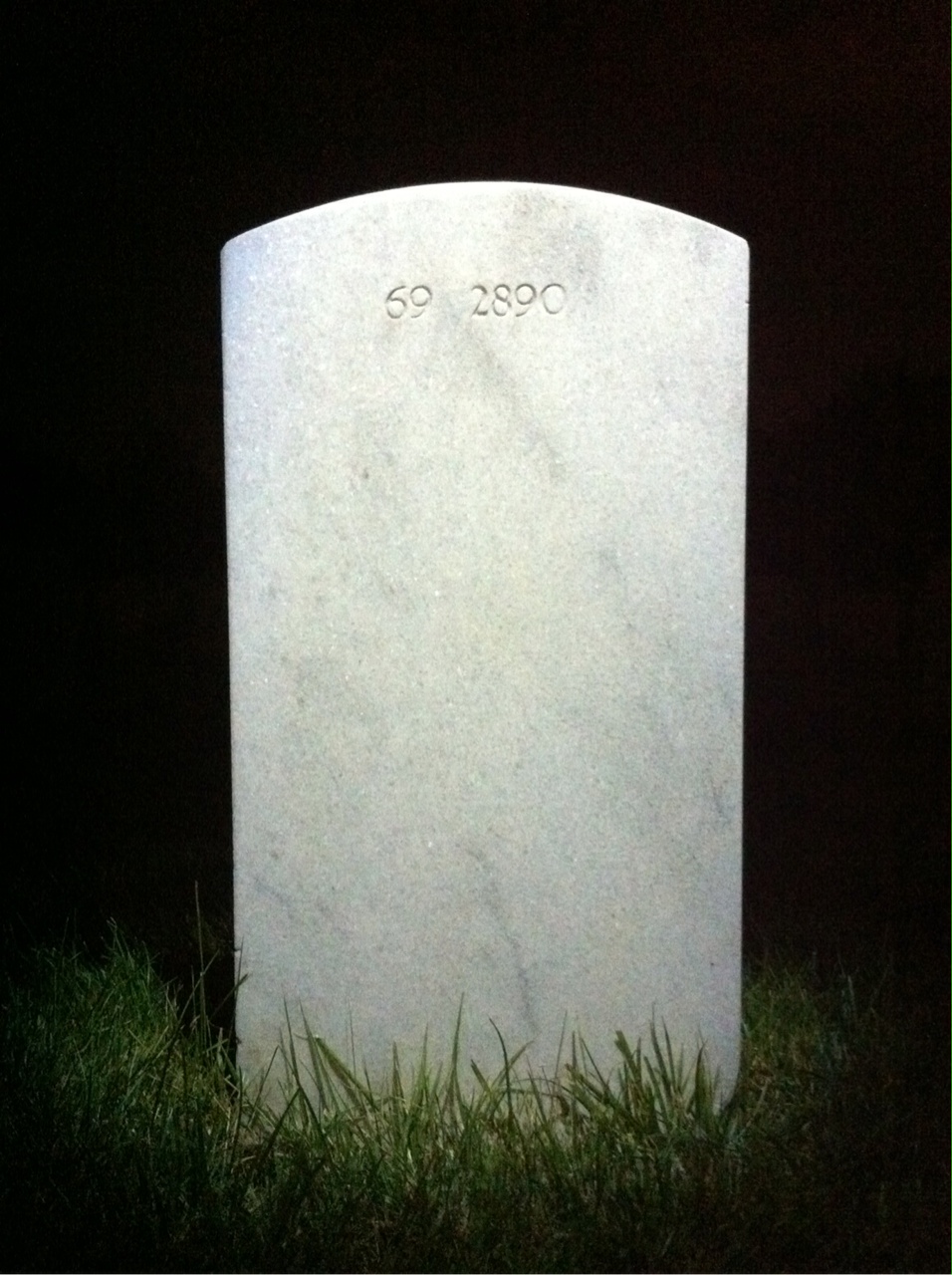 Back of headstone — Timothy John Concannon