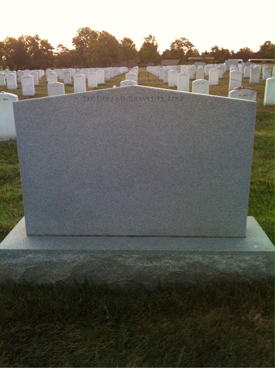 Headstone shared by 2 interments, including Larry Gene Kier