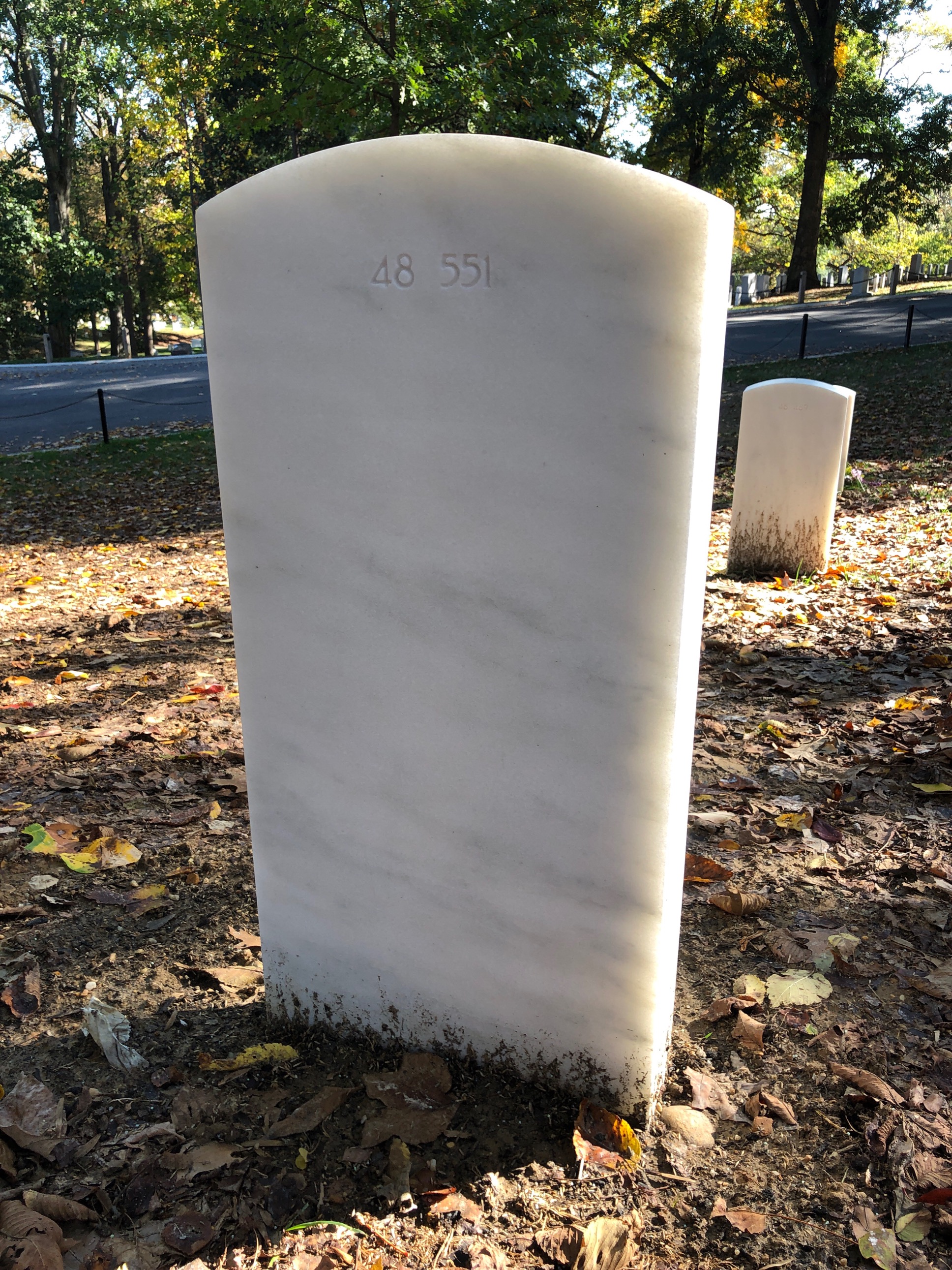 Back of headstone — Bobby Moore