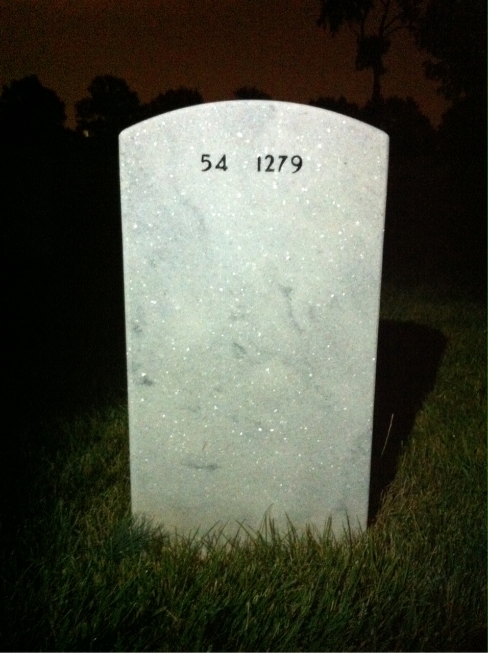 Back of headstone — Baltazar Ngayan