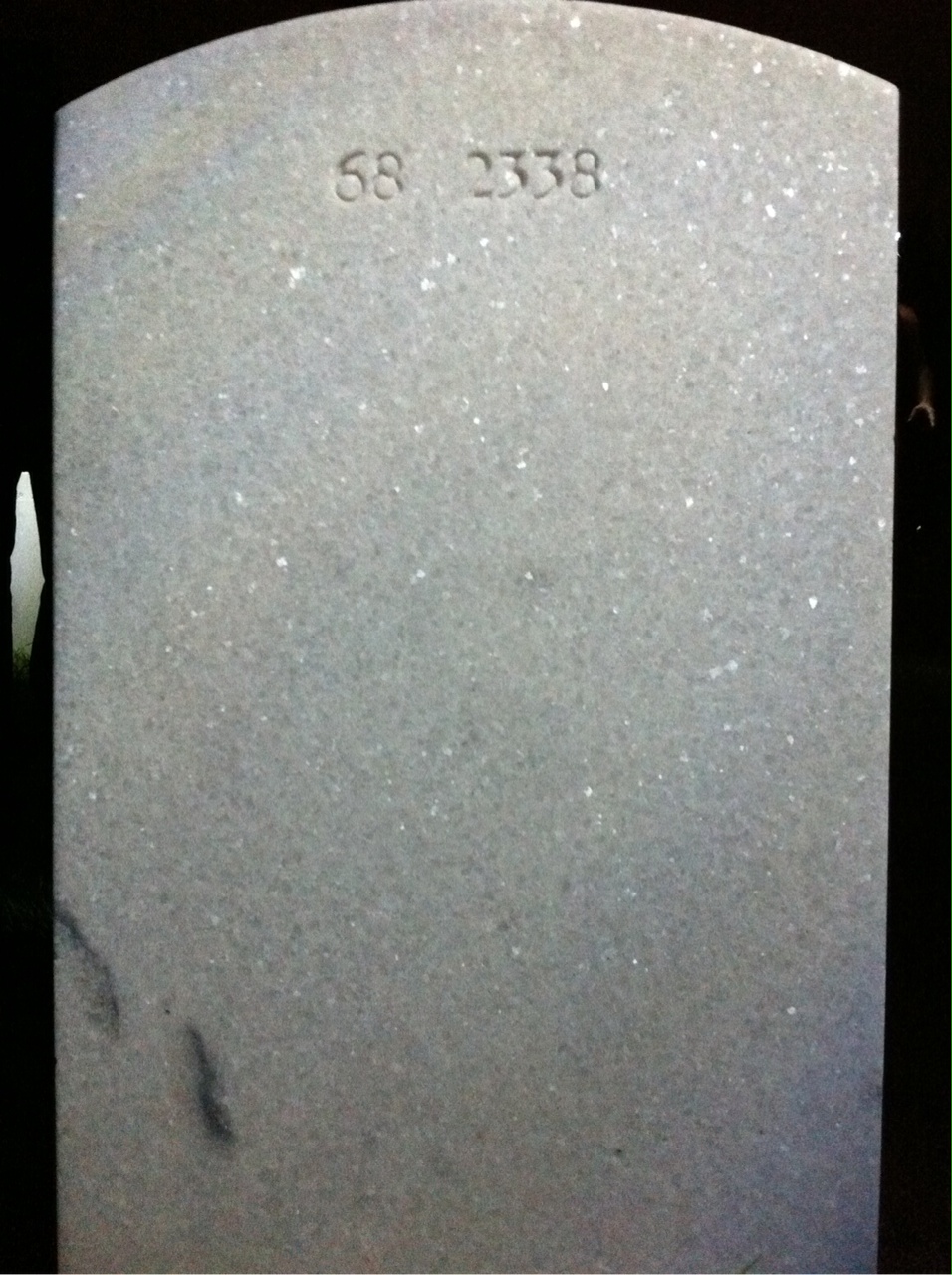 Back of headstone — Buenaventura Zapanta Hinahon