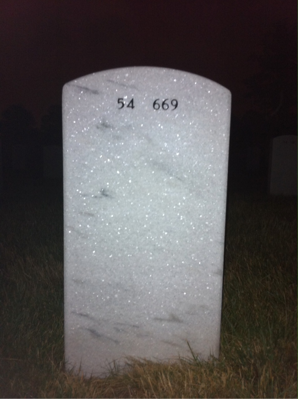 Back of headstone — Robert Edmonds