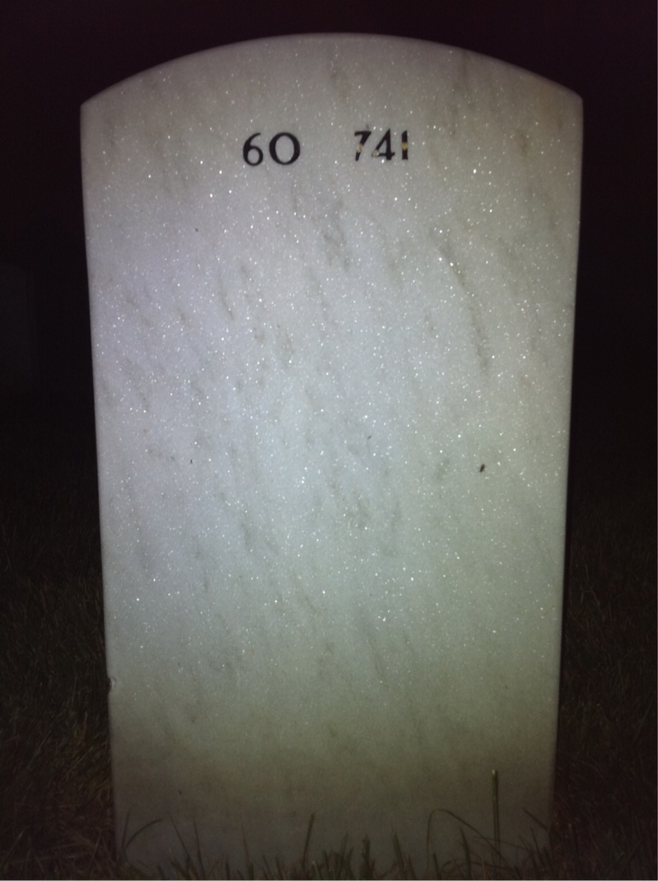 Back of headstone — Thomas Mcdermott