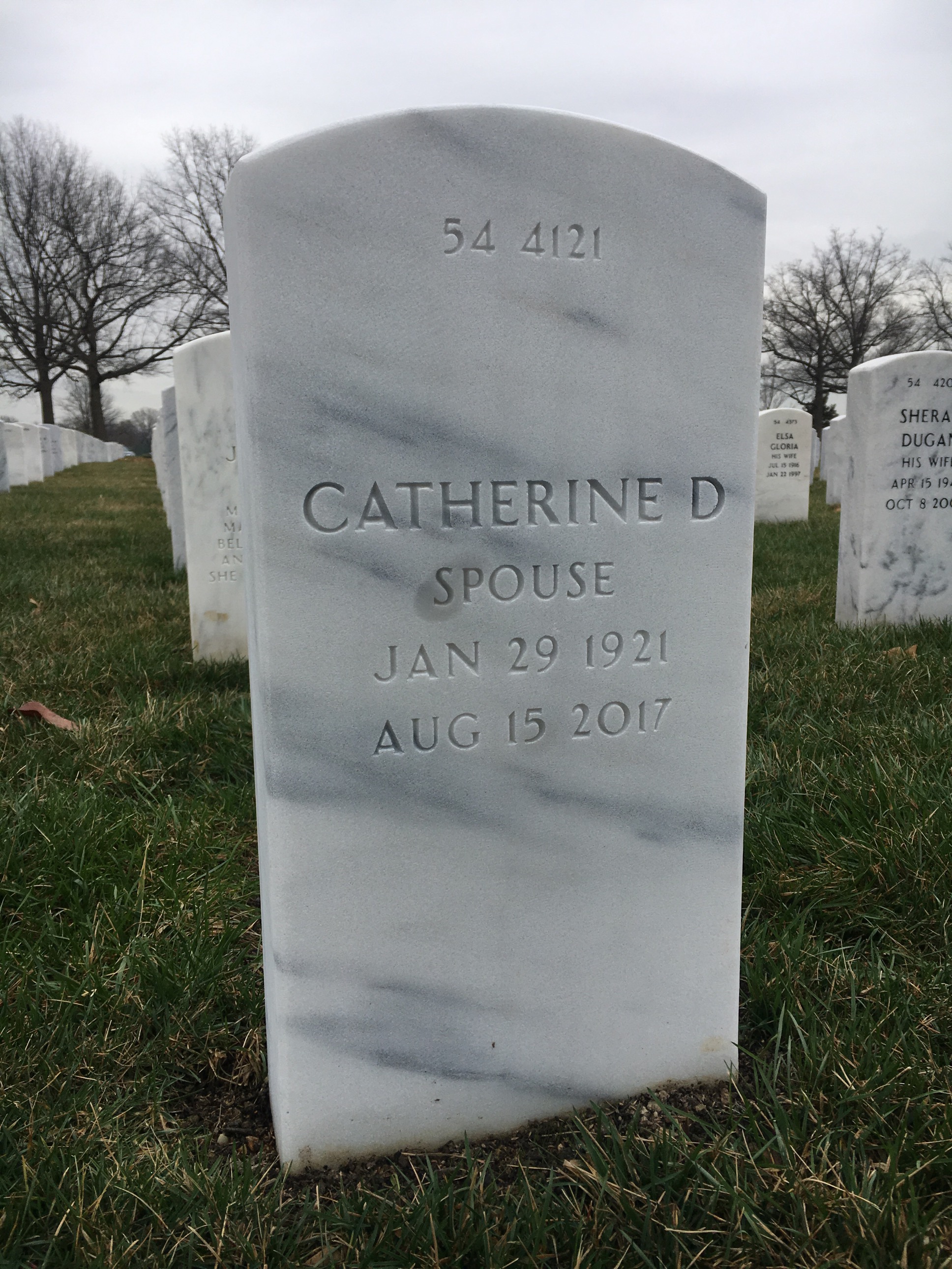 Back of headstone — William Weixel
