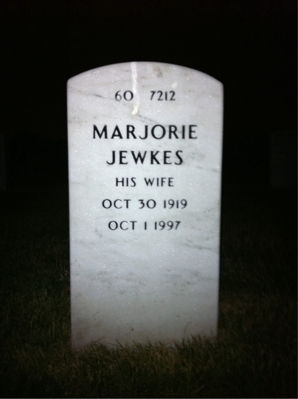 Back of headstone — Martin Higgins