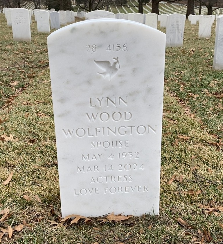 Back of headstone — Ignatius Wolfington