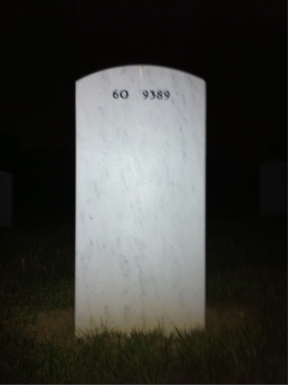 Back of headstone — Kimberly Lynn Sheriff