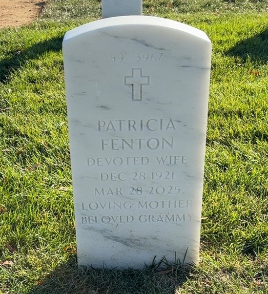 Back of headstone — Bruce Turner
