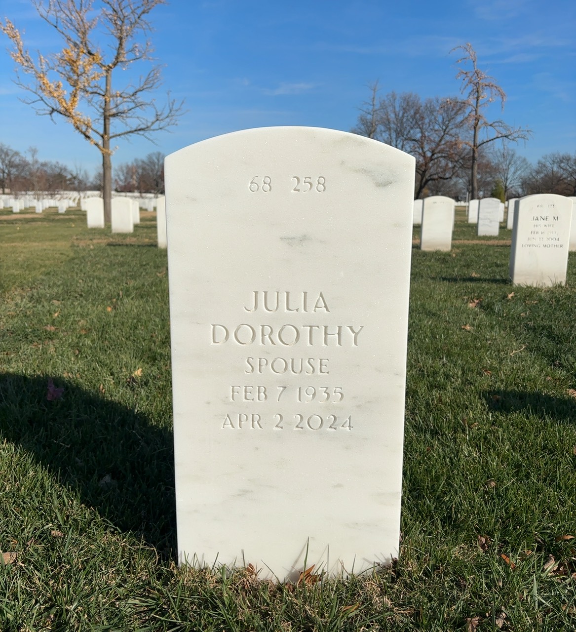 Back of headstone — Asier Hargrove