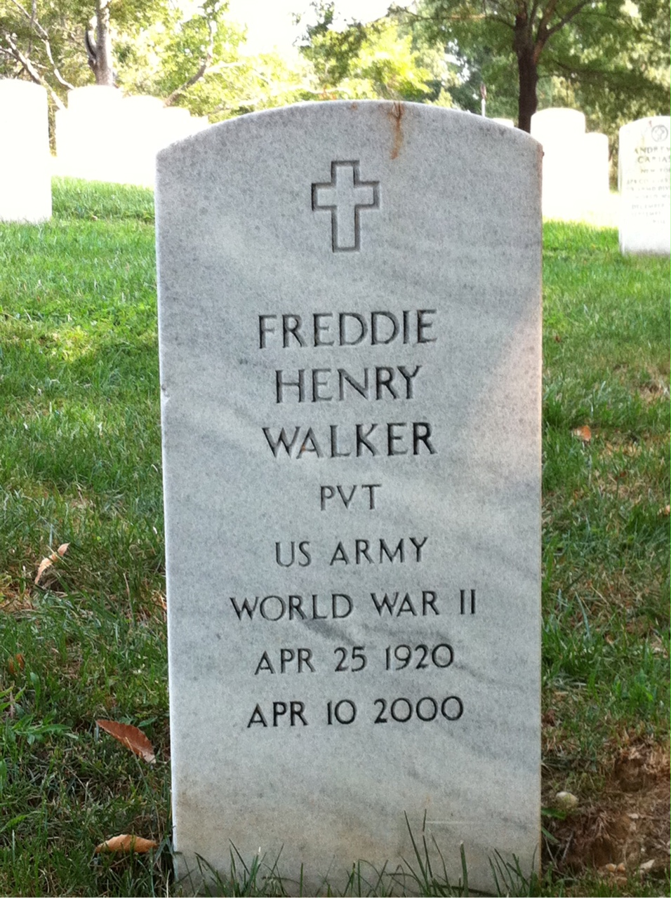 Freddie H Walker