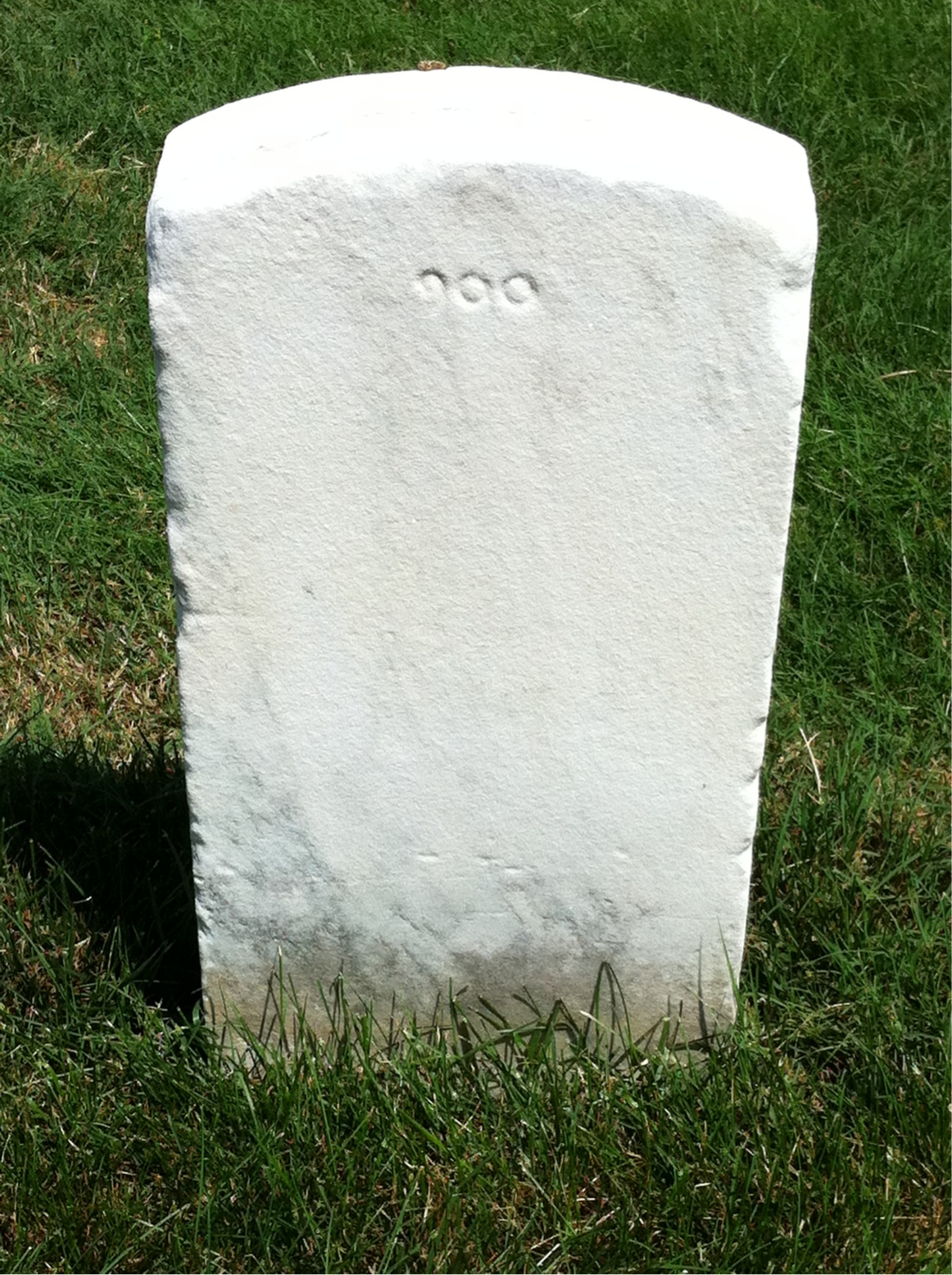 Back of headstone — Barclay Beeby