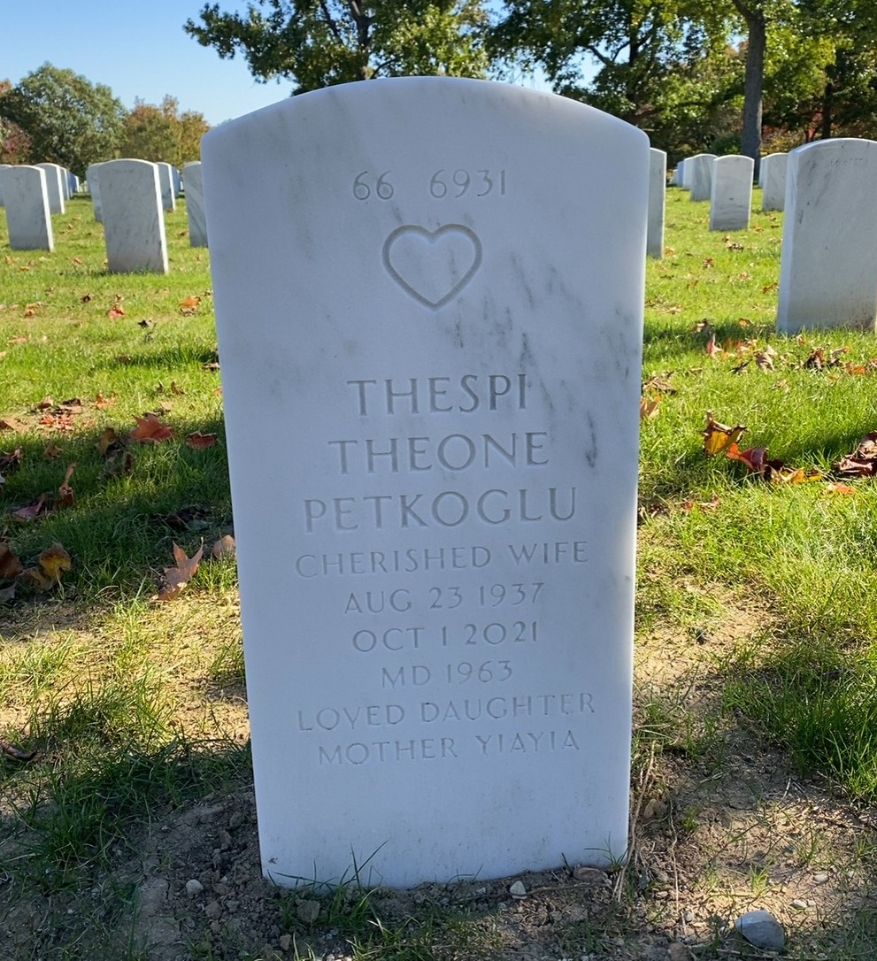 Back of headstone — Edward Mortimer