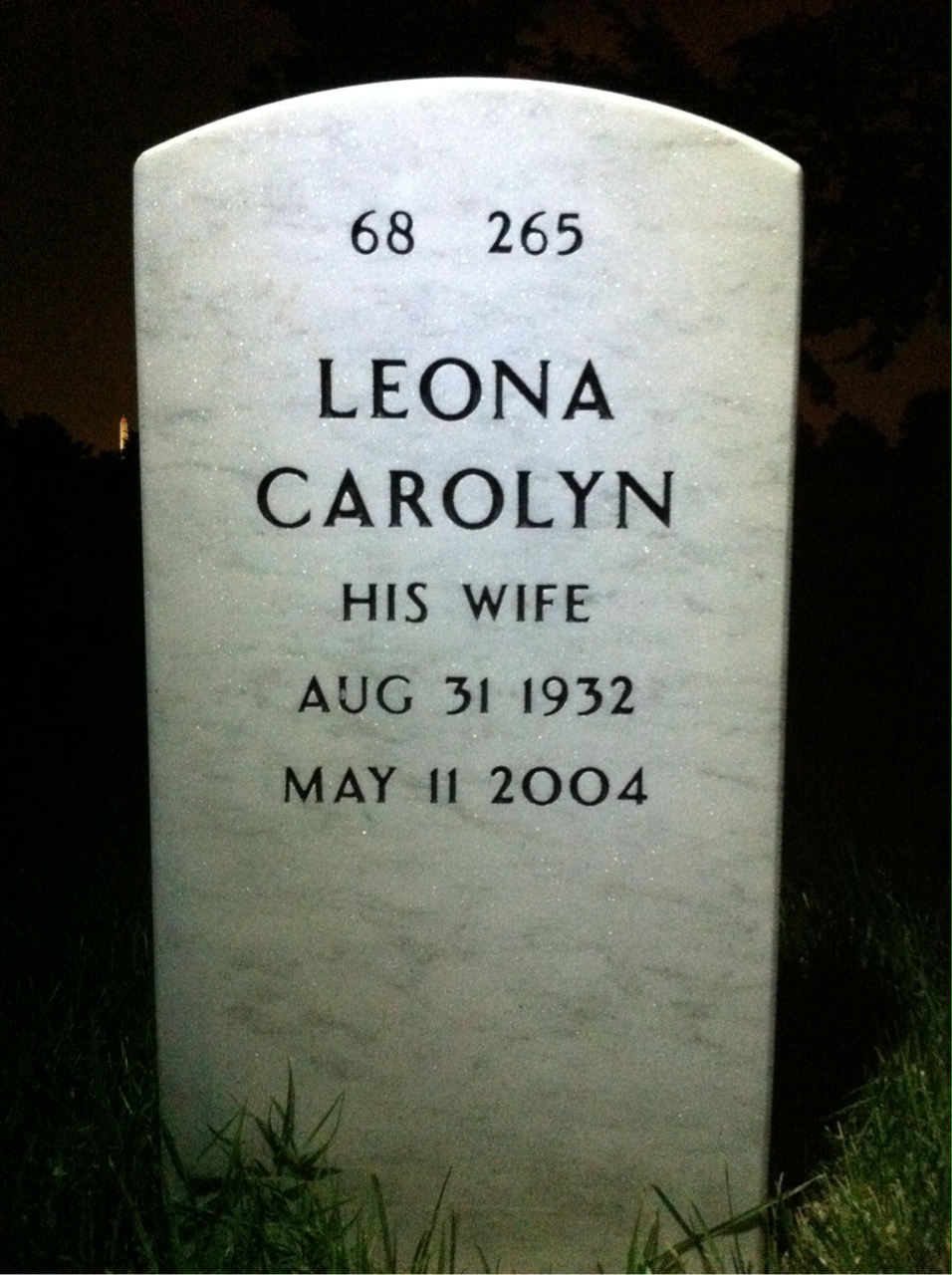 Back of headstone — Nathan Abrahams