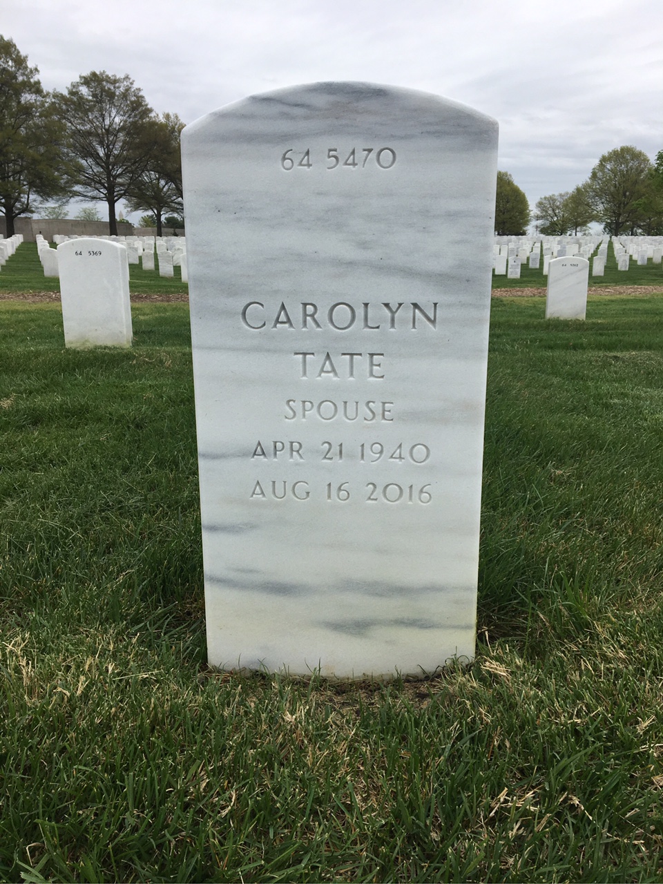 Back of headstone — Donald Dixon