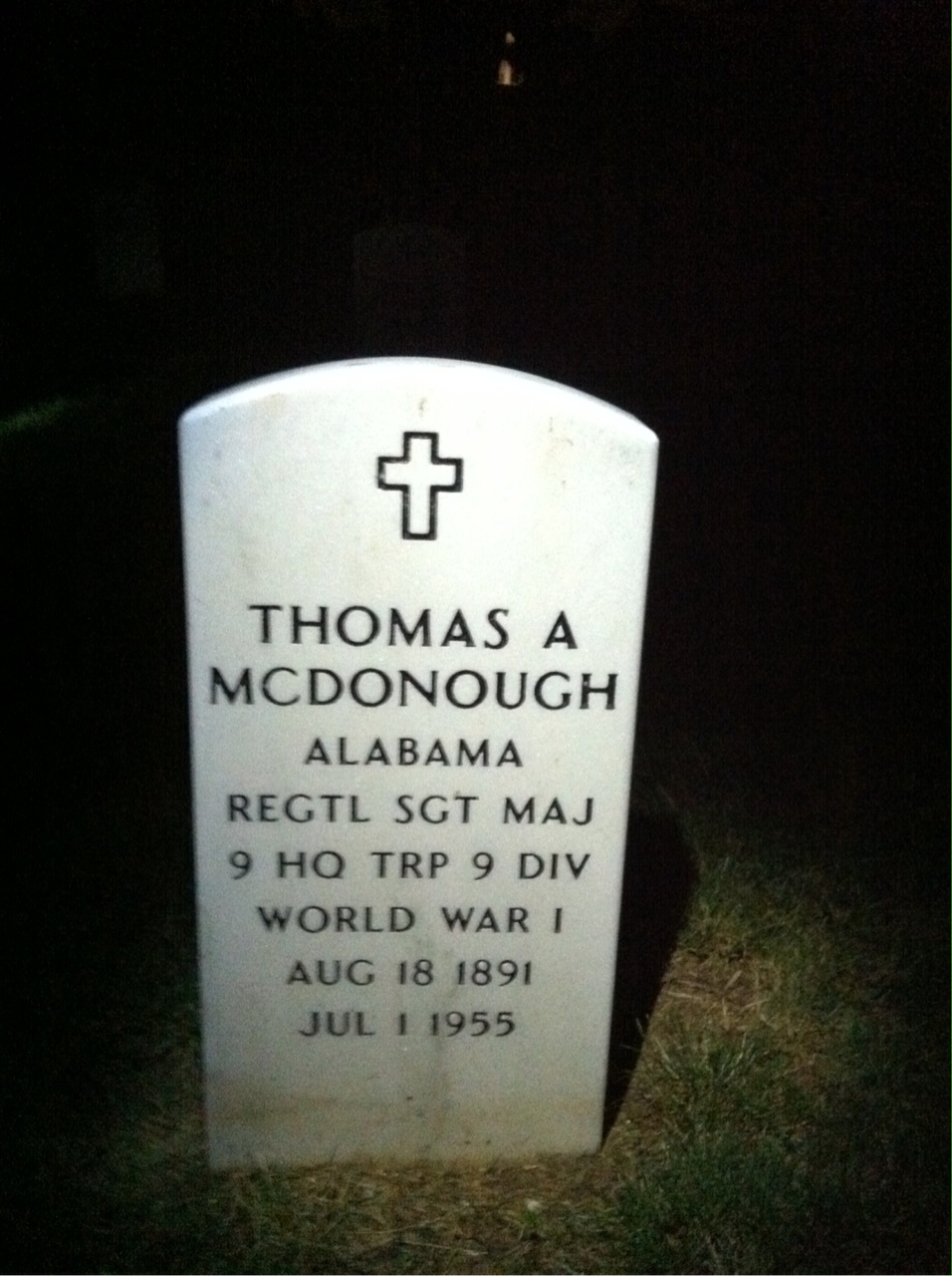 Thomas A Mcdonough