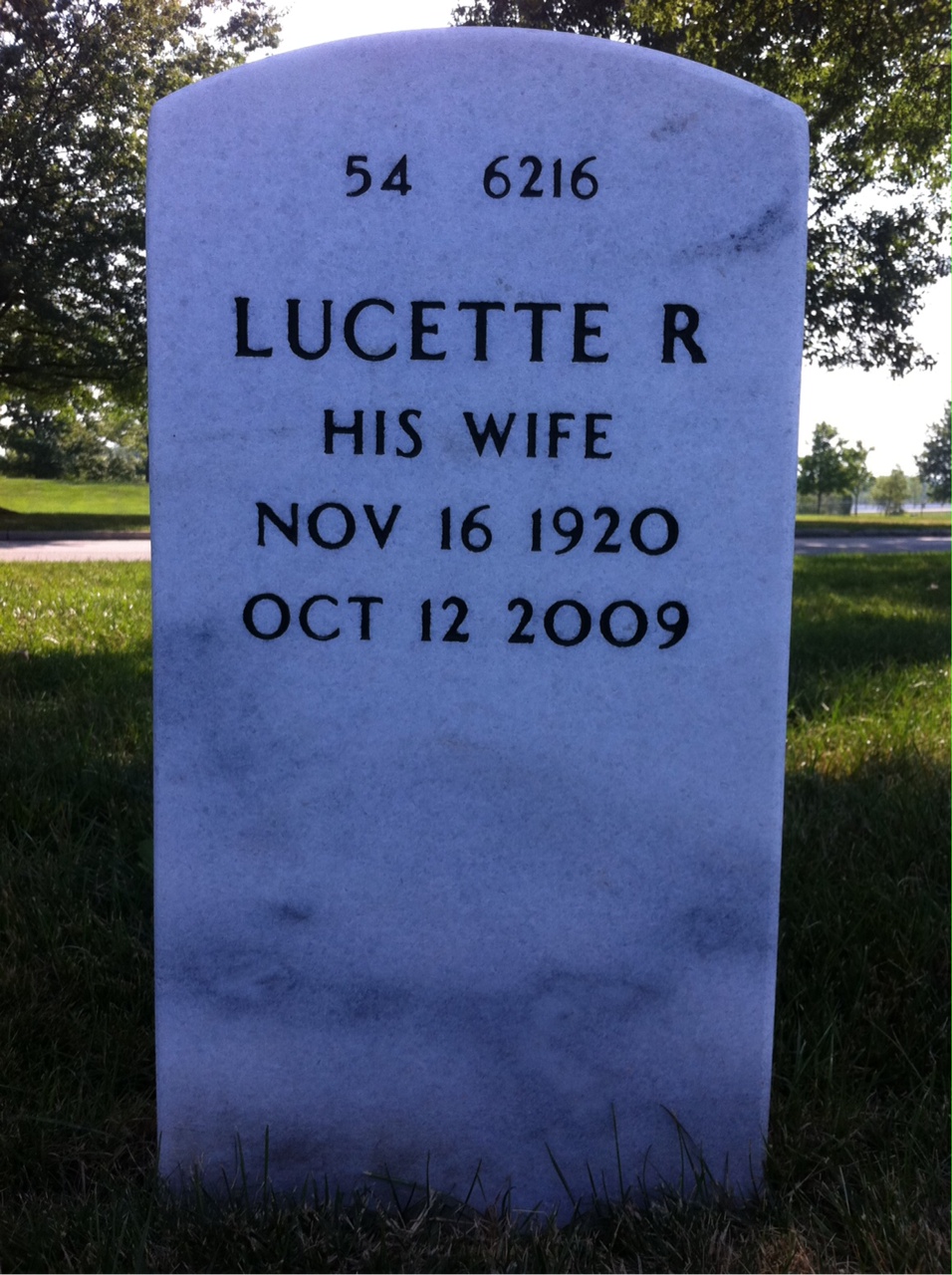 Back of headstone — Thomas Kenan