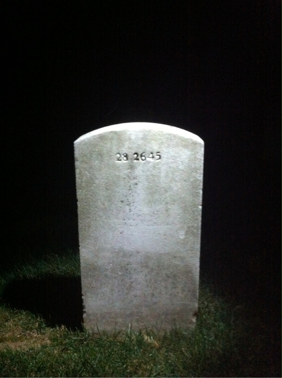 Back of headstone — Arsine Asdisen