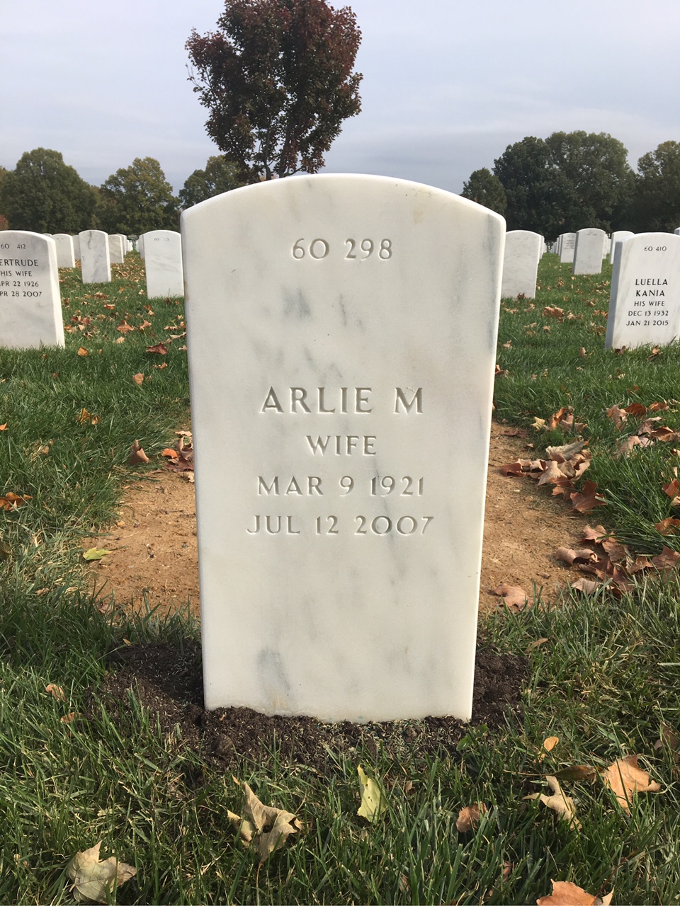 Back of headstone — Robert Baird