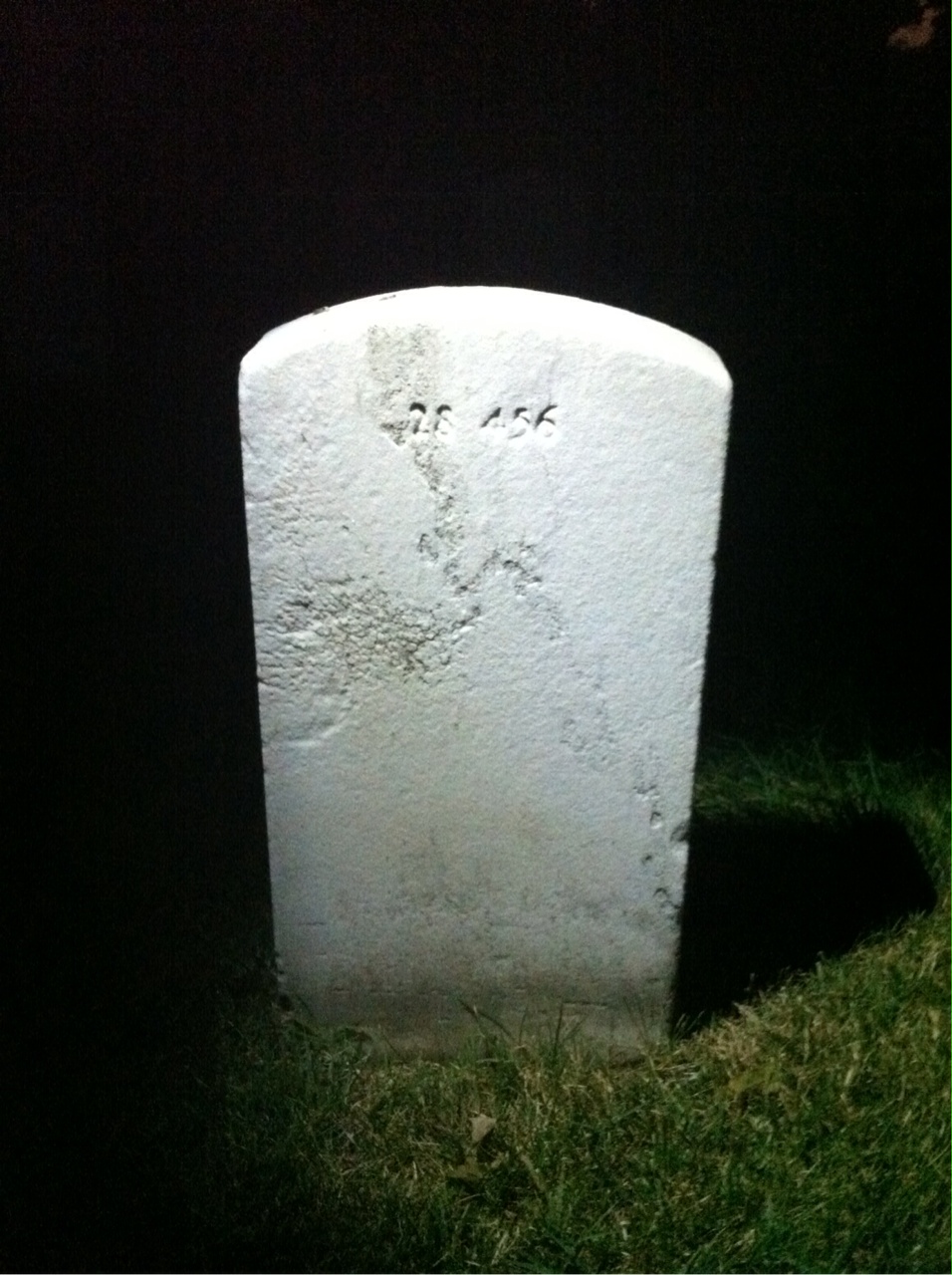 Back of headstone — Ludwig Mieses