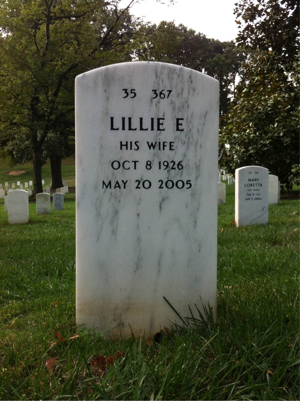 Back of headstone — Paul Payne