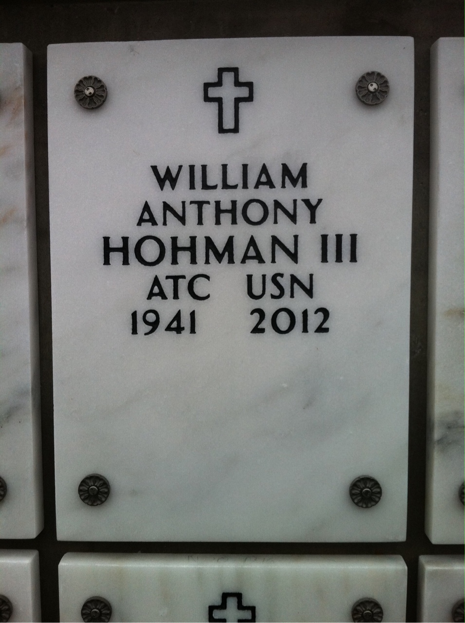 William Anthony Hohman
