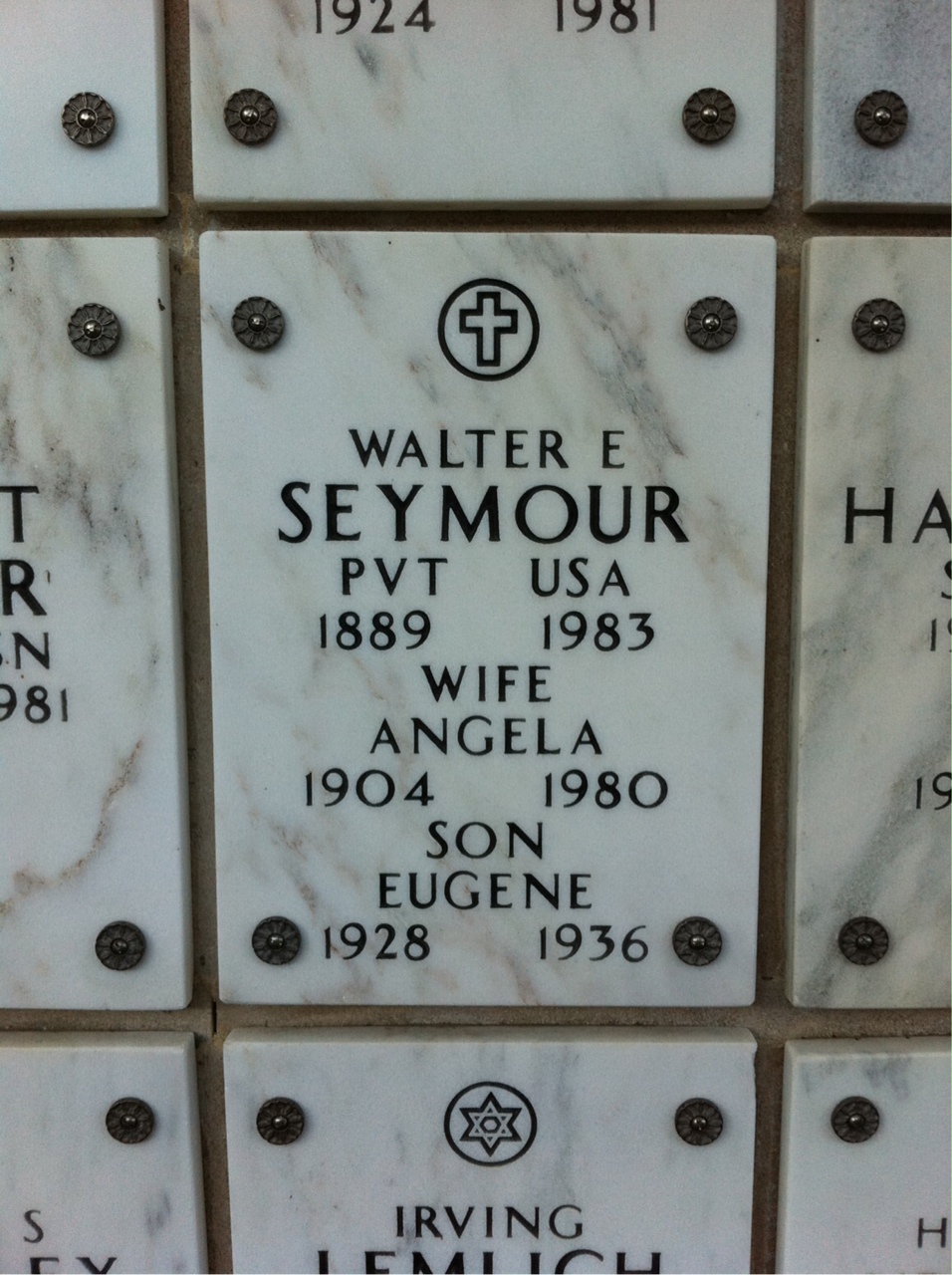 Walter E Seymour