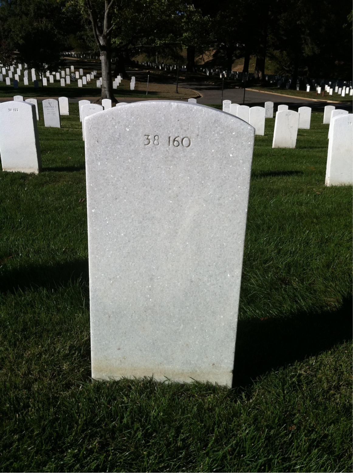 Back of headstone — James Montgomery