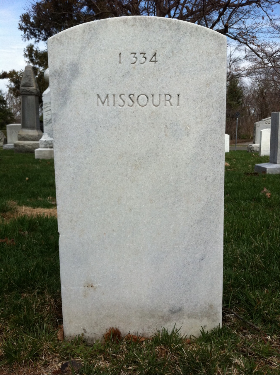 Headstone of Dennis T. Kirby