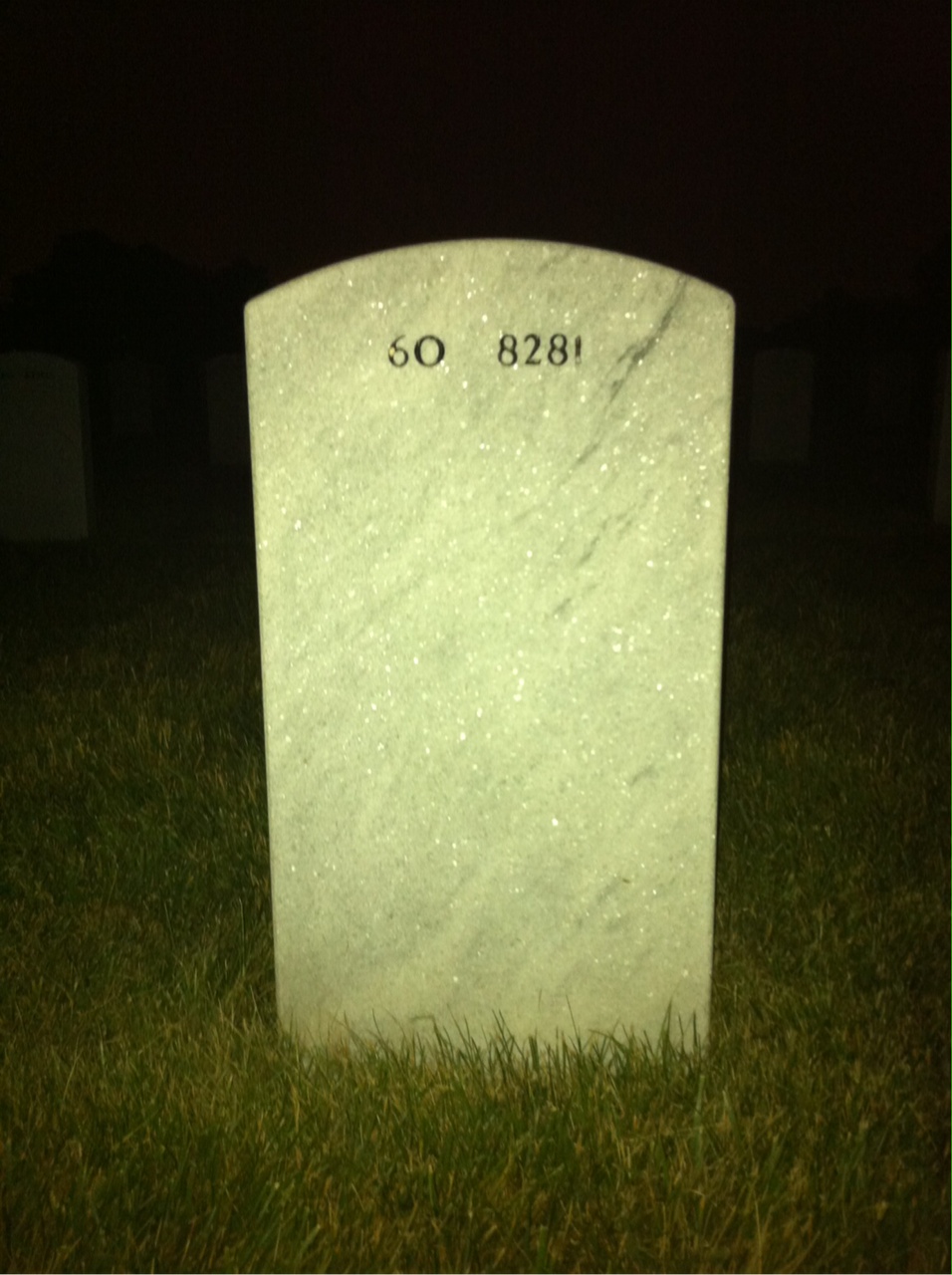 Back of headstone — Cirildo Valencio