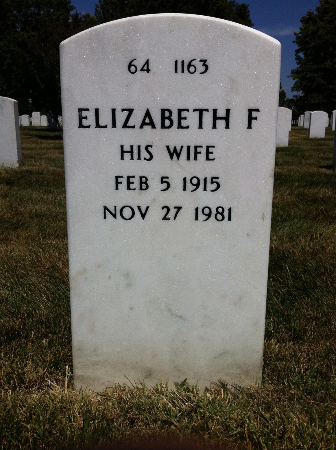 Back of headstone — John Strachan