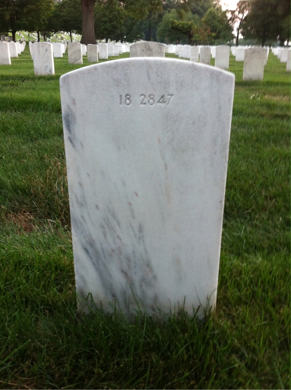 Back of headstone — Jose Archuleta