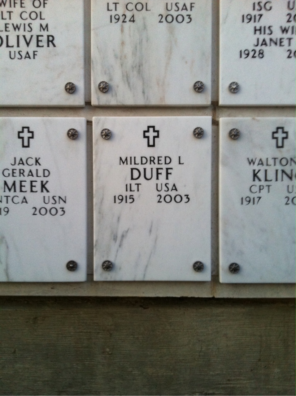 Mildred Duff