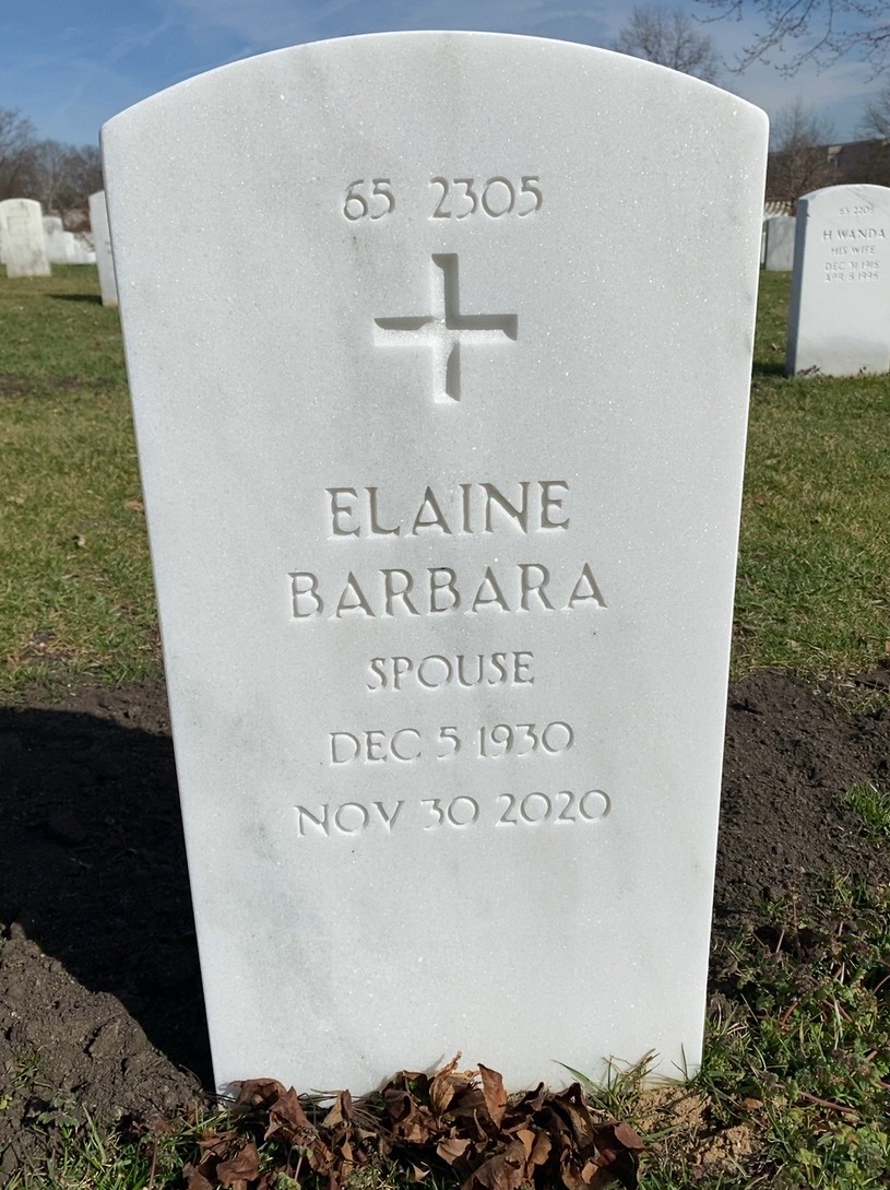 Back of headstone — C Andrews
