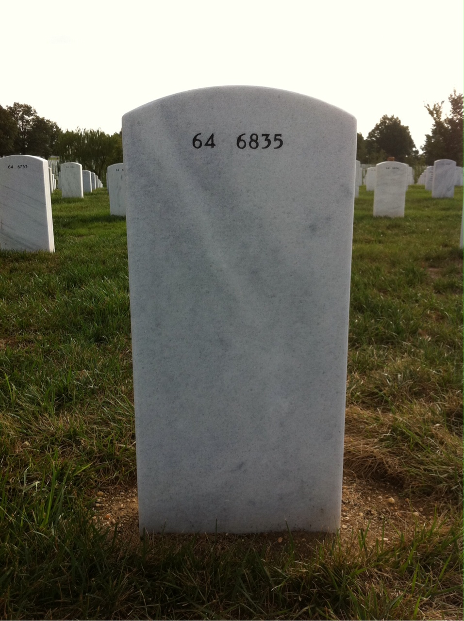 Back of headstone — William Lawrence Norton