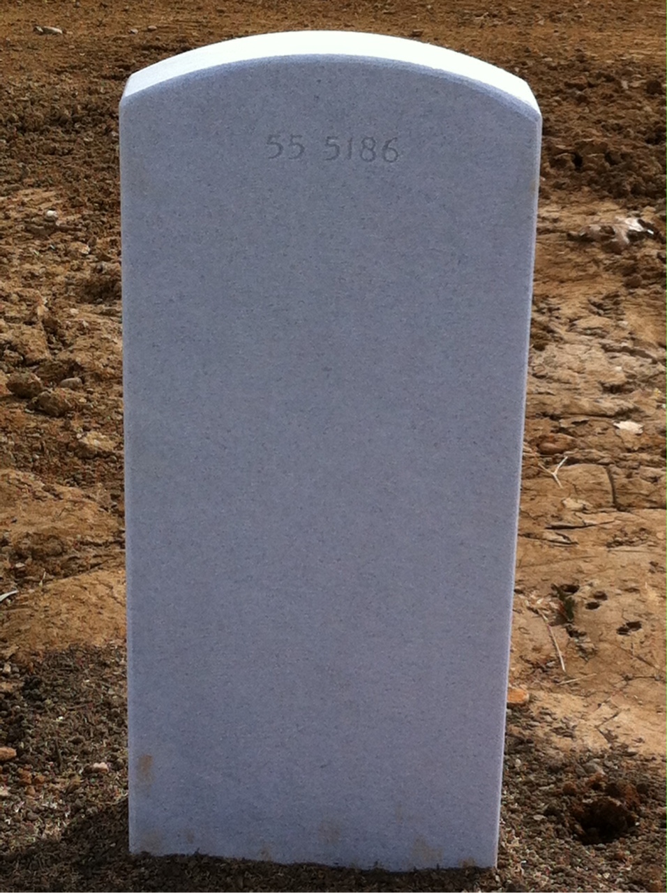 Back of headstone — Sergei Valdimir Olive
