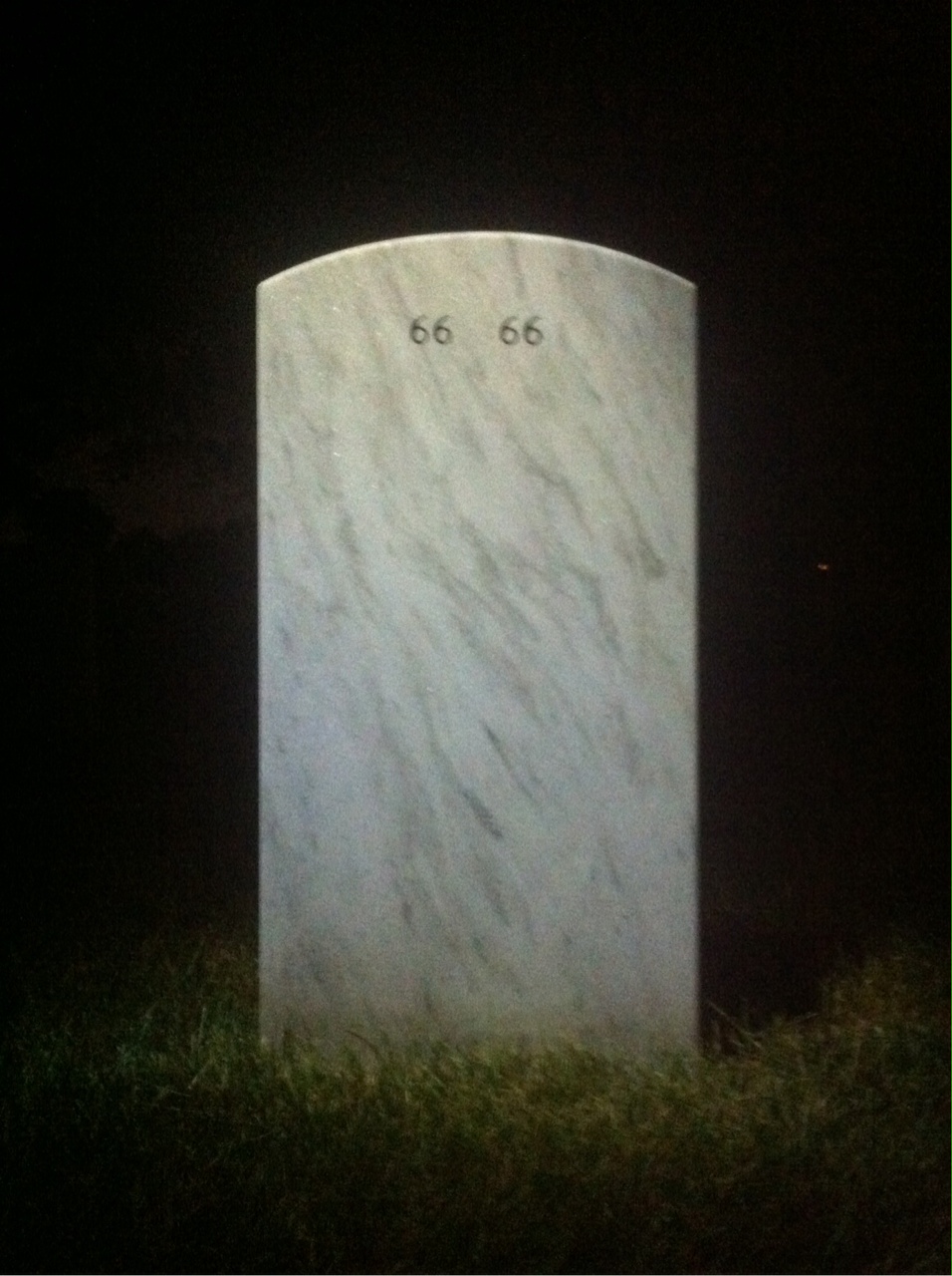 Back of headstone — Daniel Gallagher