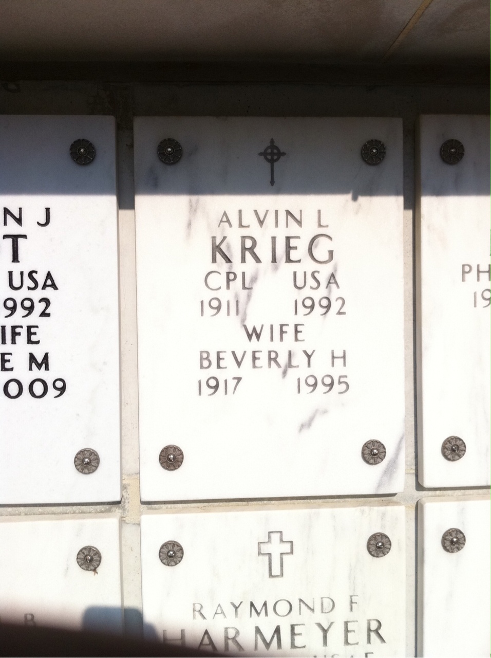 Alvin L Krieg