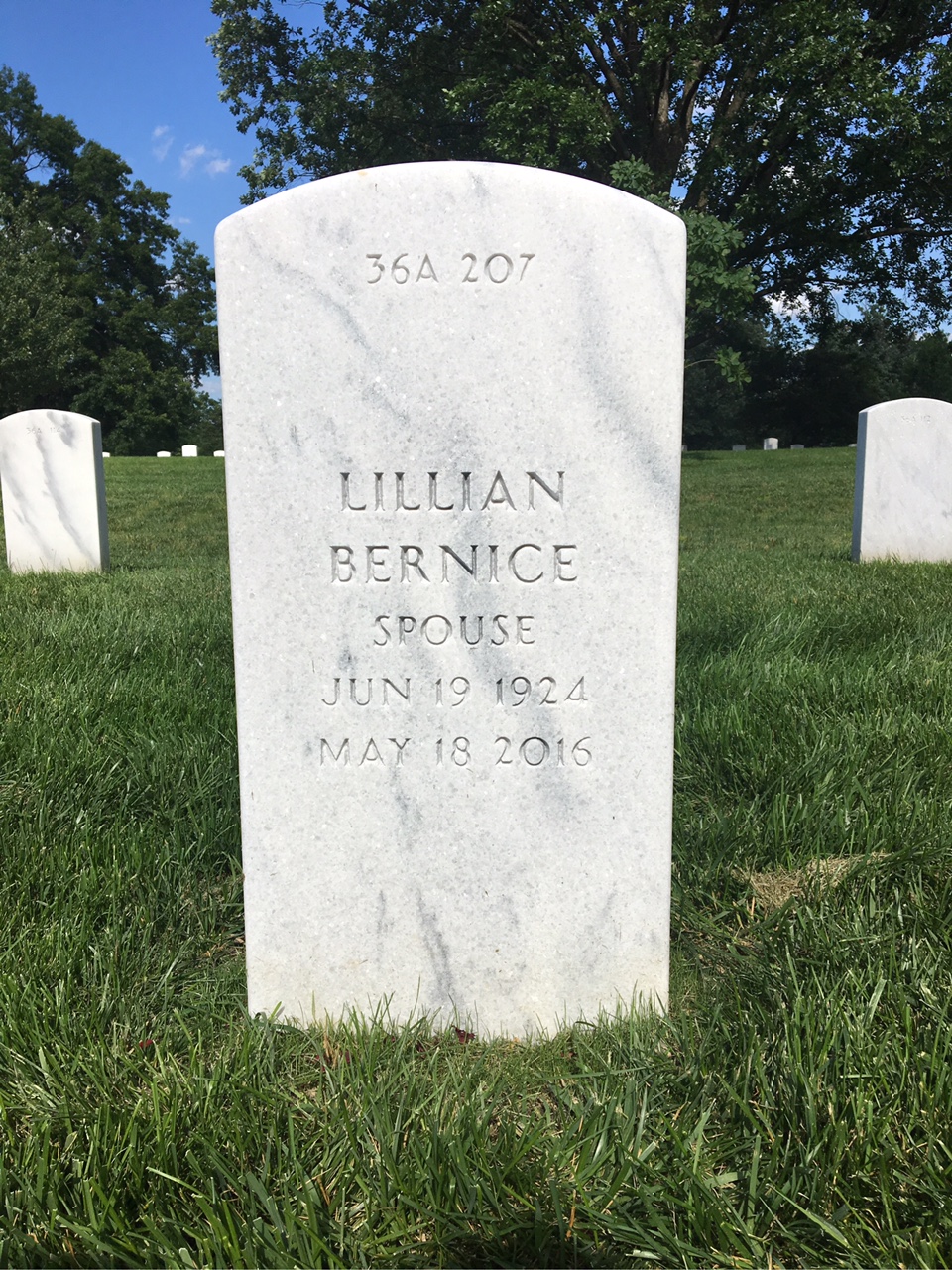 Back of headstone — Robert Myllykoski