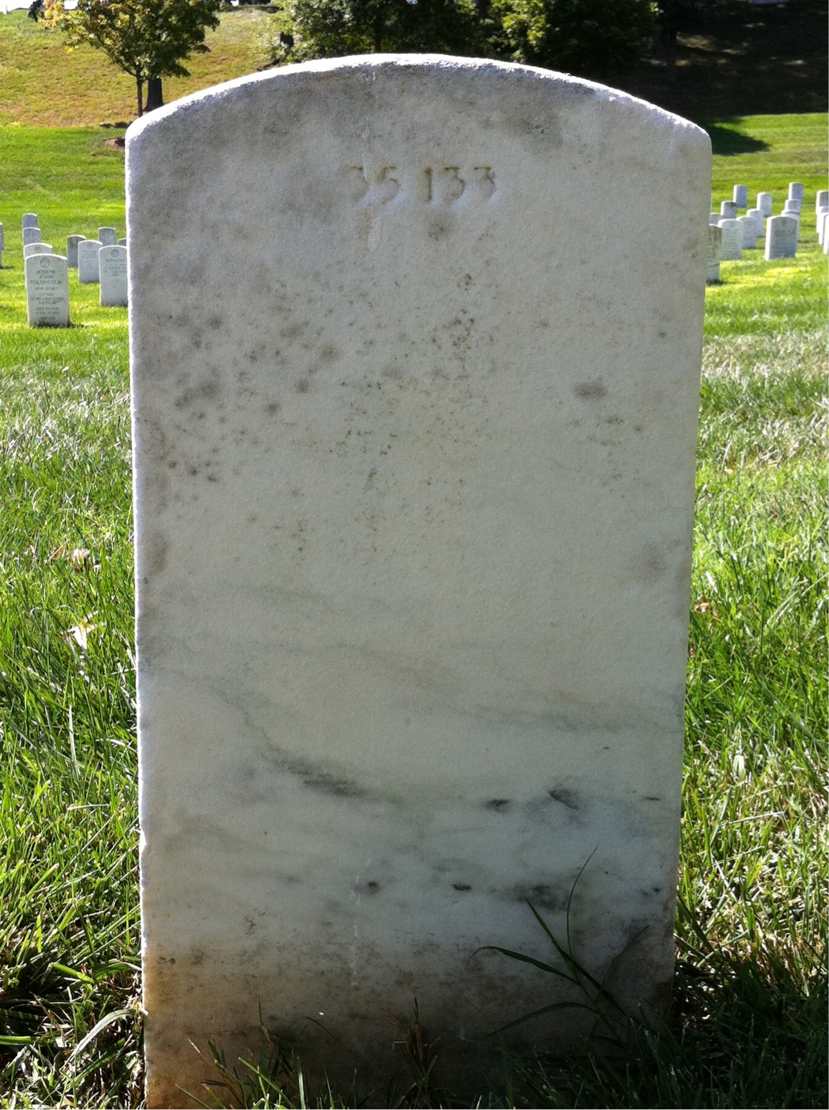Headstone of Arthur Broxton Jr.