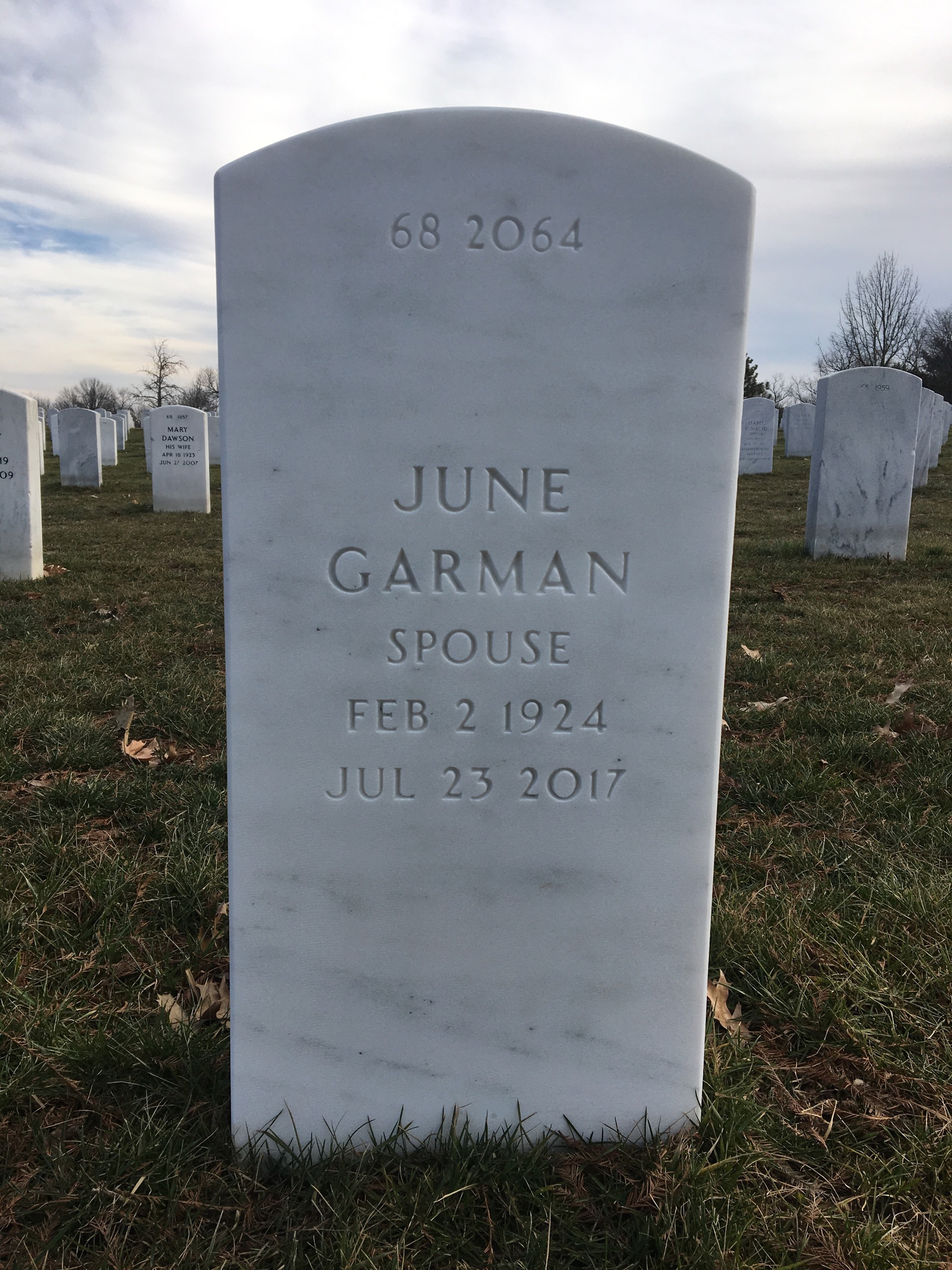 Back of headstone — James Mulvihill