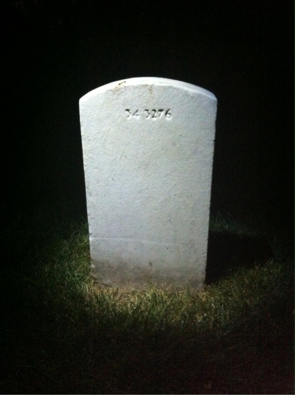 Back of headstone — Marion Altemus