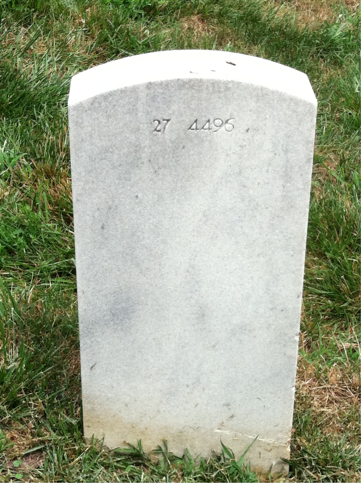 Headstone of Unknown Unknown